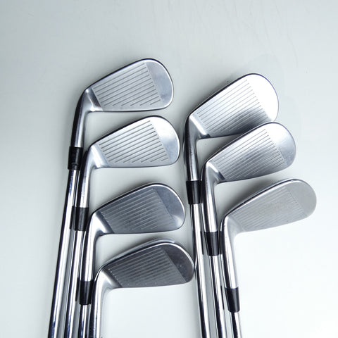 Used Mizuno MP-20 HMB Iron Set / 4 - PW / Stiff Flex