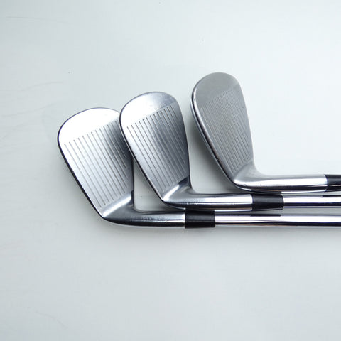Used Mizuno MP-20 HMB Iron Set / 4 - PW / Stiff Flex