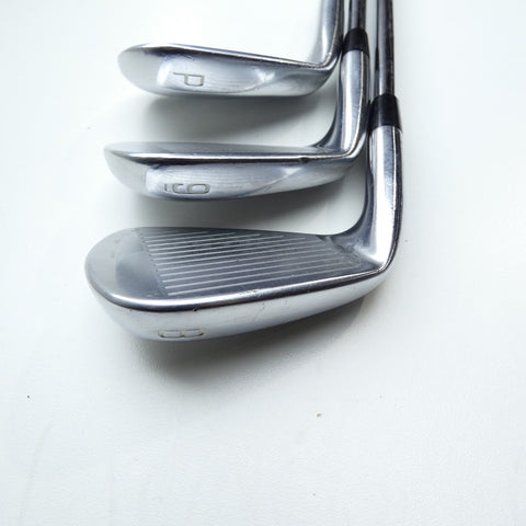 Used Mizuno MP-20 HMB Iron Set / 4 - PW / Stiff Flex