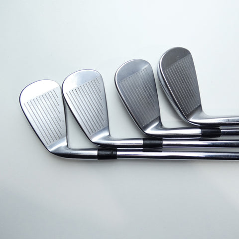 Used Mizuno MP-20 HMB Iron Set / 4 - PW / Stiff Flex
