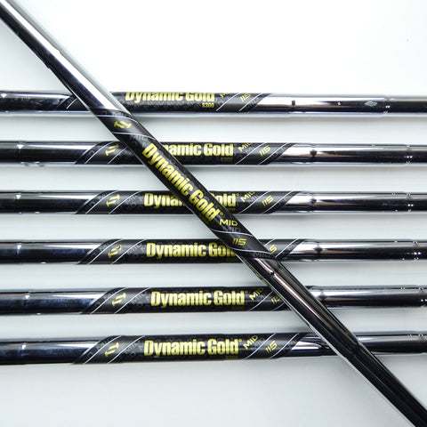 Used TaylorMade P7CB 2024 Iron Set / 4 - PW / Stiff Flex