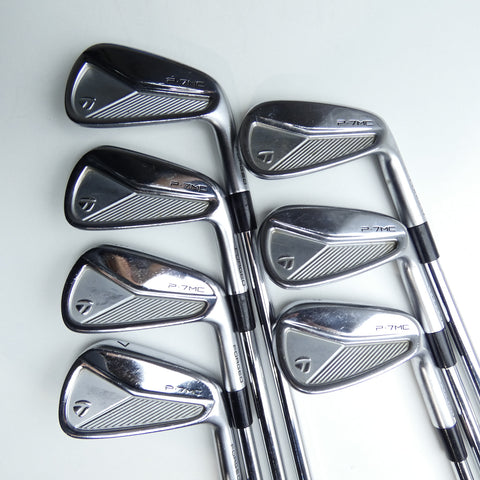 Used TaylorMade P7MC 2023 Iron Set / 4 - PW / X-Stiff Flex