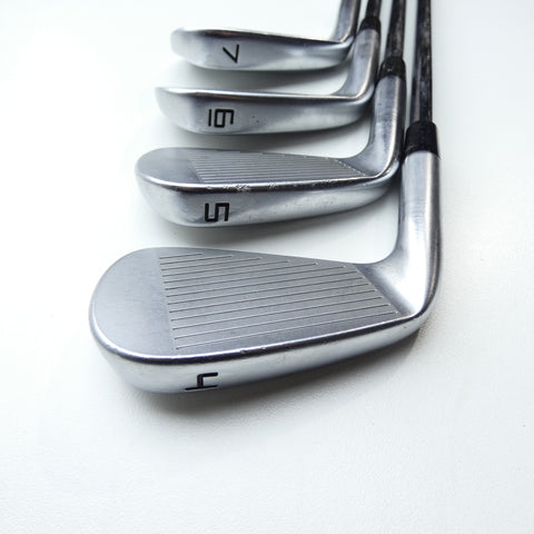 Used TaylorMade P7MC 2023 Iron Set / 4 - PW / X-Stiff Flex