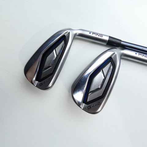 Used Ping G440 Iron Set / 7 - PW / Regular Flex