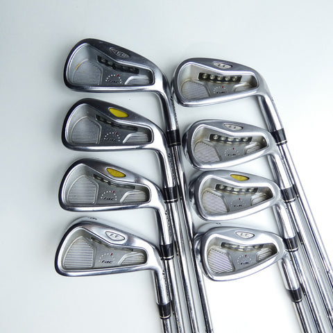 Used TaylorMade RAC LT II Iron Set / 3 - PW / Stiff Flex
