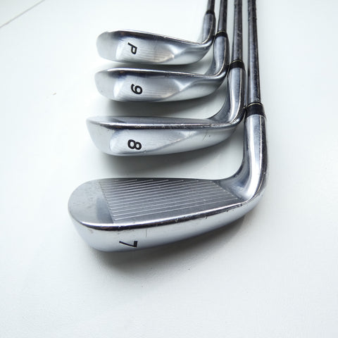 Used TaylorMade RAC LT II Iron Set / 3 - PW / Stiff Flex