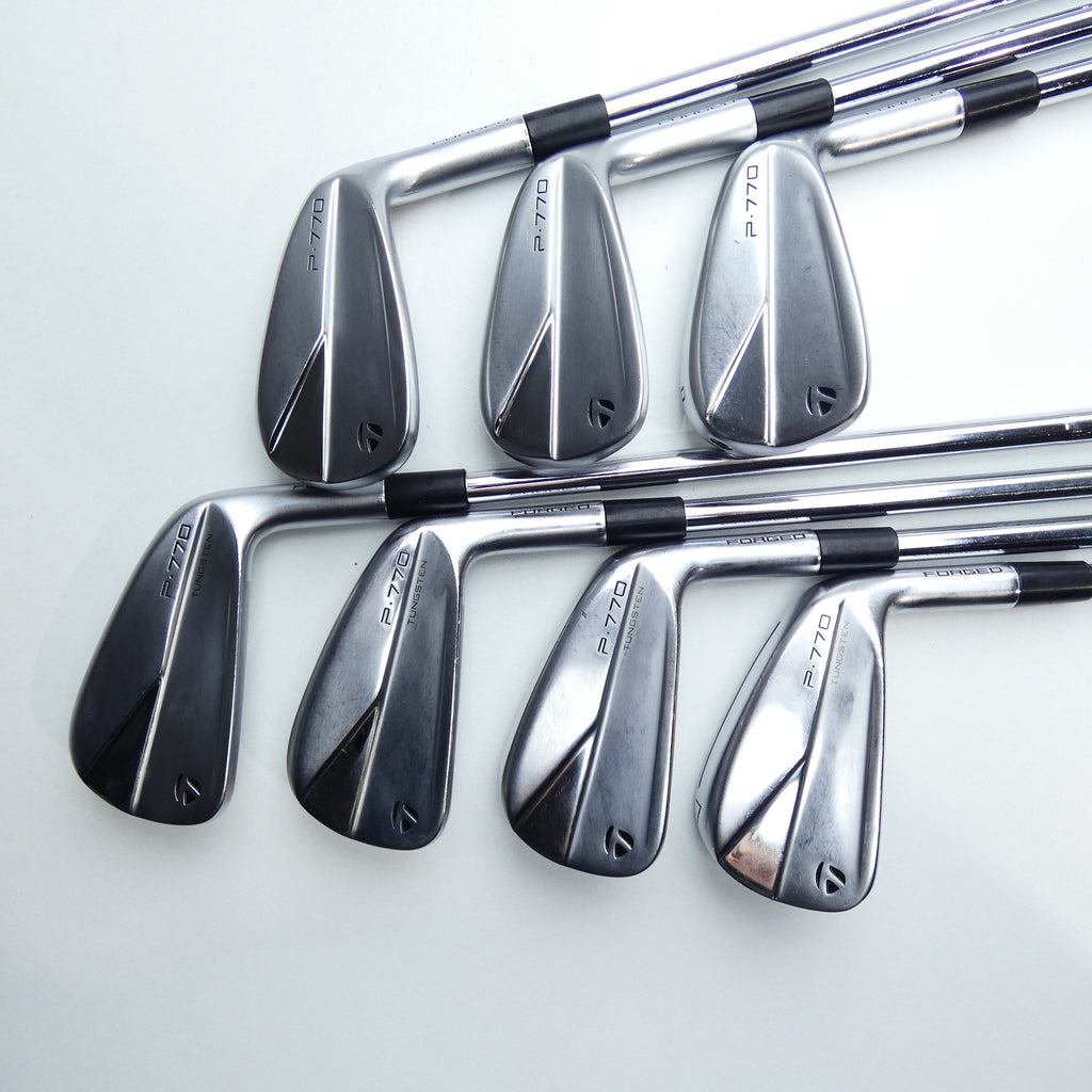 Used TaylorMade P770 2023 Iron Set / 4 - PW / Stiff Flex