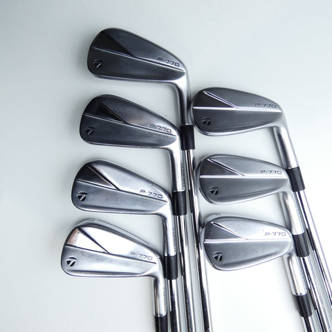 Used TaylorMade P770 2023 Iron Set / 4 - PW / Stiff Flex