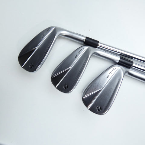 Used TaylorMade P770 2023 Iron Set / 4 - PW / Stiff Flex