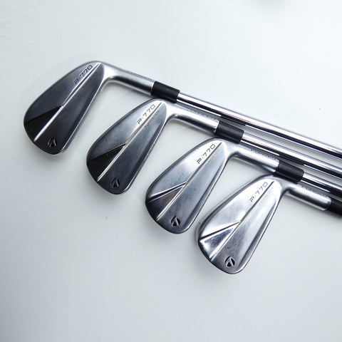 Used TaylorMade P770 2023 Iron Set / 4 - PW / Stiff Flex