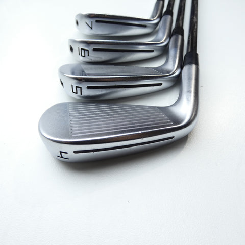 Used TaylorMade P770 2023 Iron Set / 4 - PW / Stiff Flex