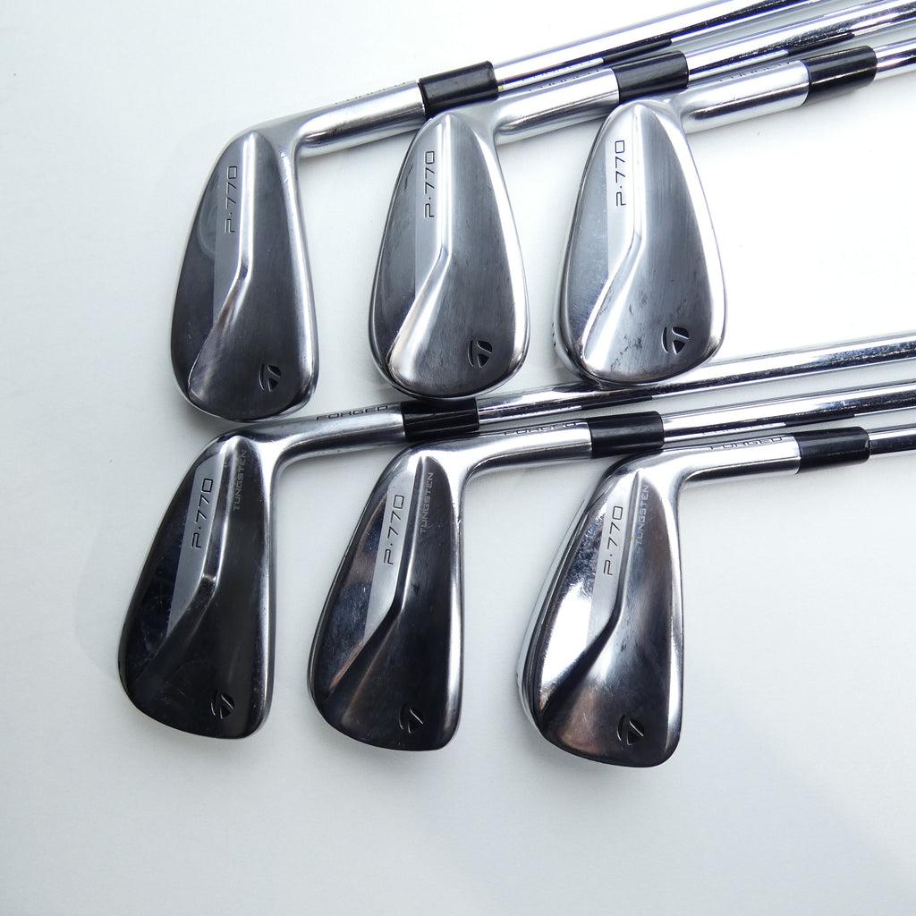 Used TaylorMade P770 2020 Iron Set / 4 - 9 IRON / Stiff Flex