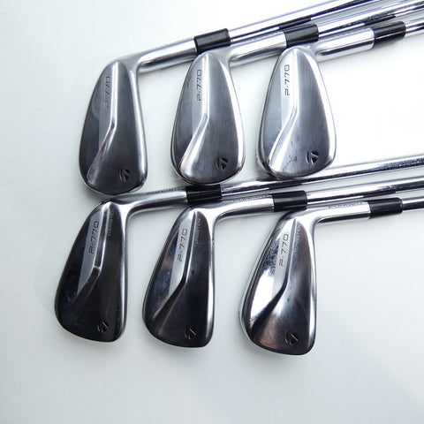 Used TaylorMade P770 2020 Iron Set / 4 - 9 IRON / Stiff Flex