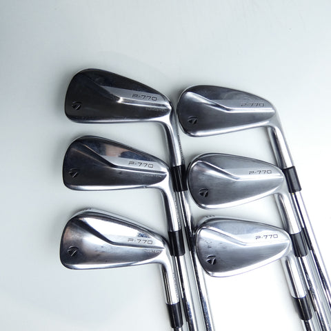 Used TaylorMade P770 2020 Iron Set / 4 - 9 IRON / Stiff Flex