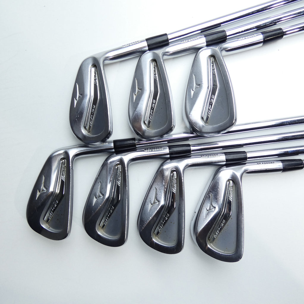 Used Mizuno MP-25 Iron Set / 4 - PW / Regular Flex