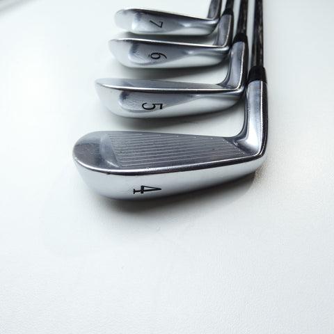 Used Mizuno MP-25 Iron Set / 4 - PW / Regular Flex