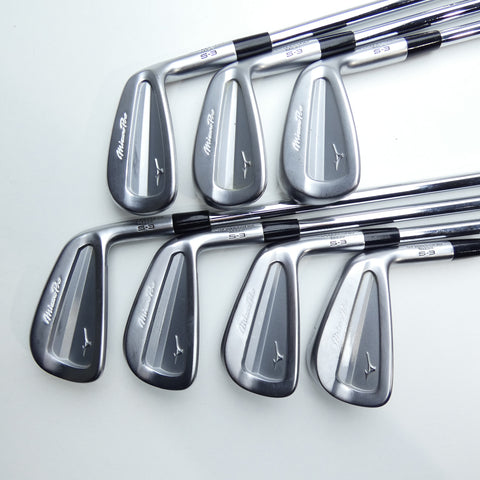 Used Mizuno Pro S-3 Iron Set / 4 - PW / Stiff Flex