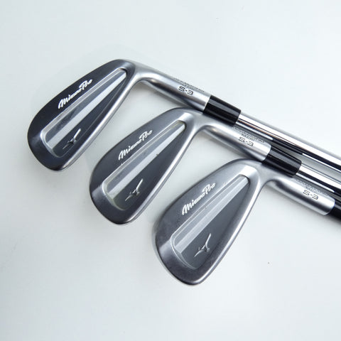 Used Mizuno Pro S-3 Iron Set / 4 - PW / Stiff Flex