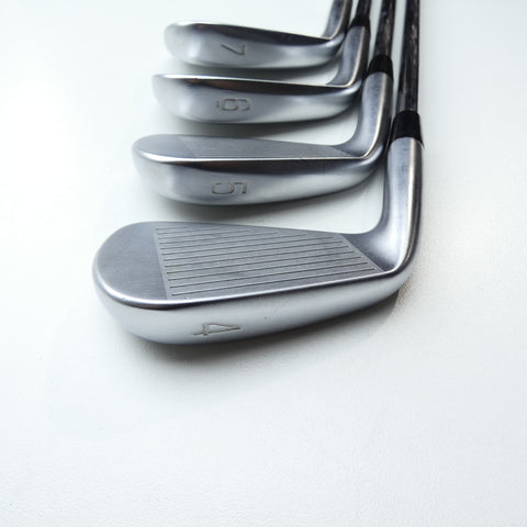 Used Mizuno Pro S-3 Iron Set / 4 - PW / Stiff Flex