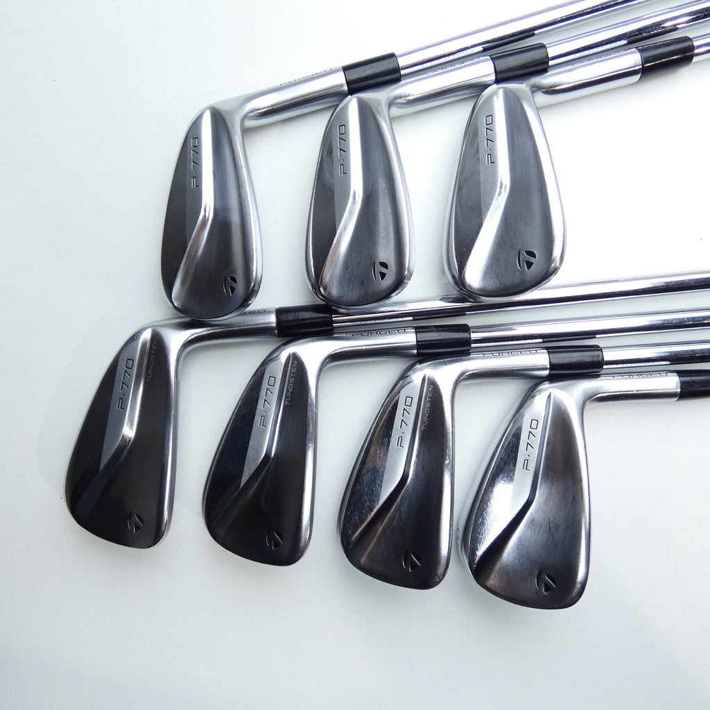 Used TaylorMade P770 2020 Iron Set / 5 - PW + AW / Regular Flex