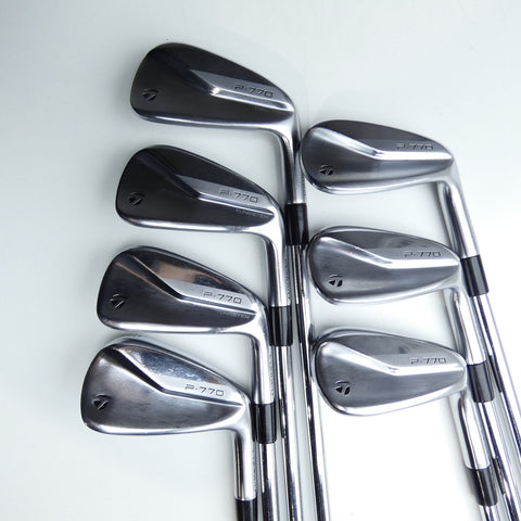 Used TaylorMade P770 2020 Iron Set / 5 - PW + AW / Regular Flex