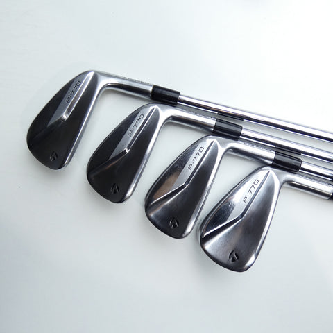 Used TaylorMade P770 2020 Iron Set / 5 - PW + AW / Regular Flex