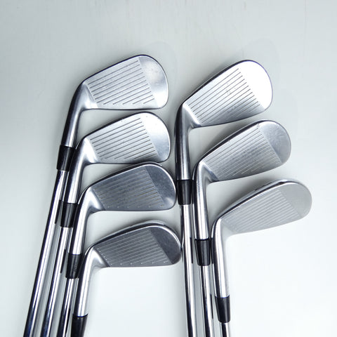 Used Titleist CB 714 Iron Set / 4 - PW / Stiff Flex