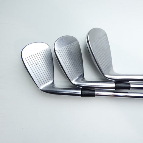 Used Titleist CB 714 Iron Set / 4 - PW / Stiff Flex