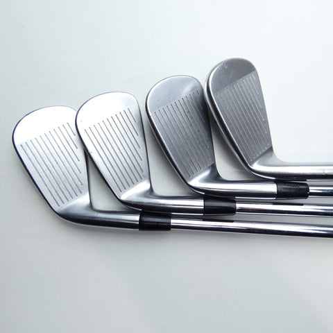 Used Titleist CB 714 Iron Set / 4 - PW / Stiff Flex