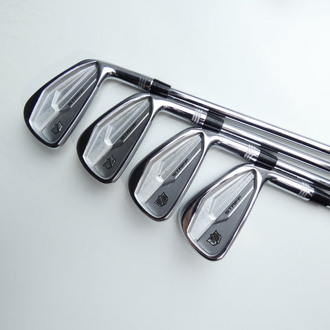 Used Wilson Staff Model CB 2024 Iron Set / 4 - PW + GW / Stiff Flex