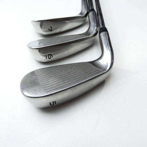 Used Callaway Paradym Ai Smoke HL Iron Set / 5 - PW / Stiff Flex
