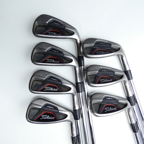 Used Titleist AP1 712 Iron Set / 5 - PW + GW / Regular Flex