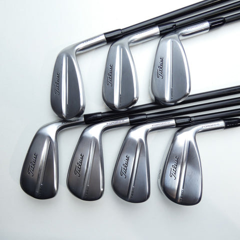 Used Titleist T250 2025 Iron Set / 5 - PW + 48° / X-Stiff Flex