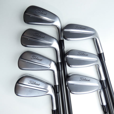 Used Titleist T250 2025 Iron Set / 5 - PW + 48° / X-Stiff Flex
