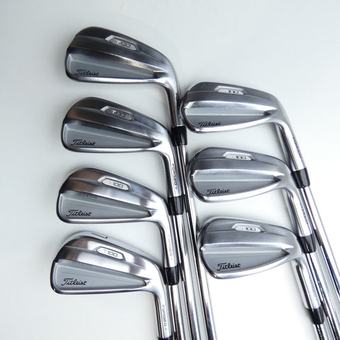 Used Titleist T100 2021 Iron Set / 4 - PW / X-Stiff Flex