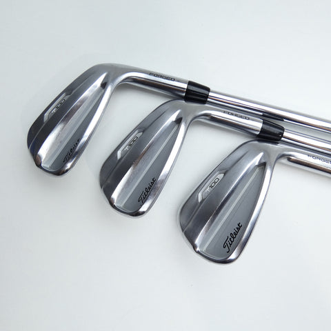 Used Titleist T100 2021 Iron Set / 4 - PW / X-Stiff Flex
