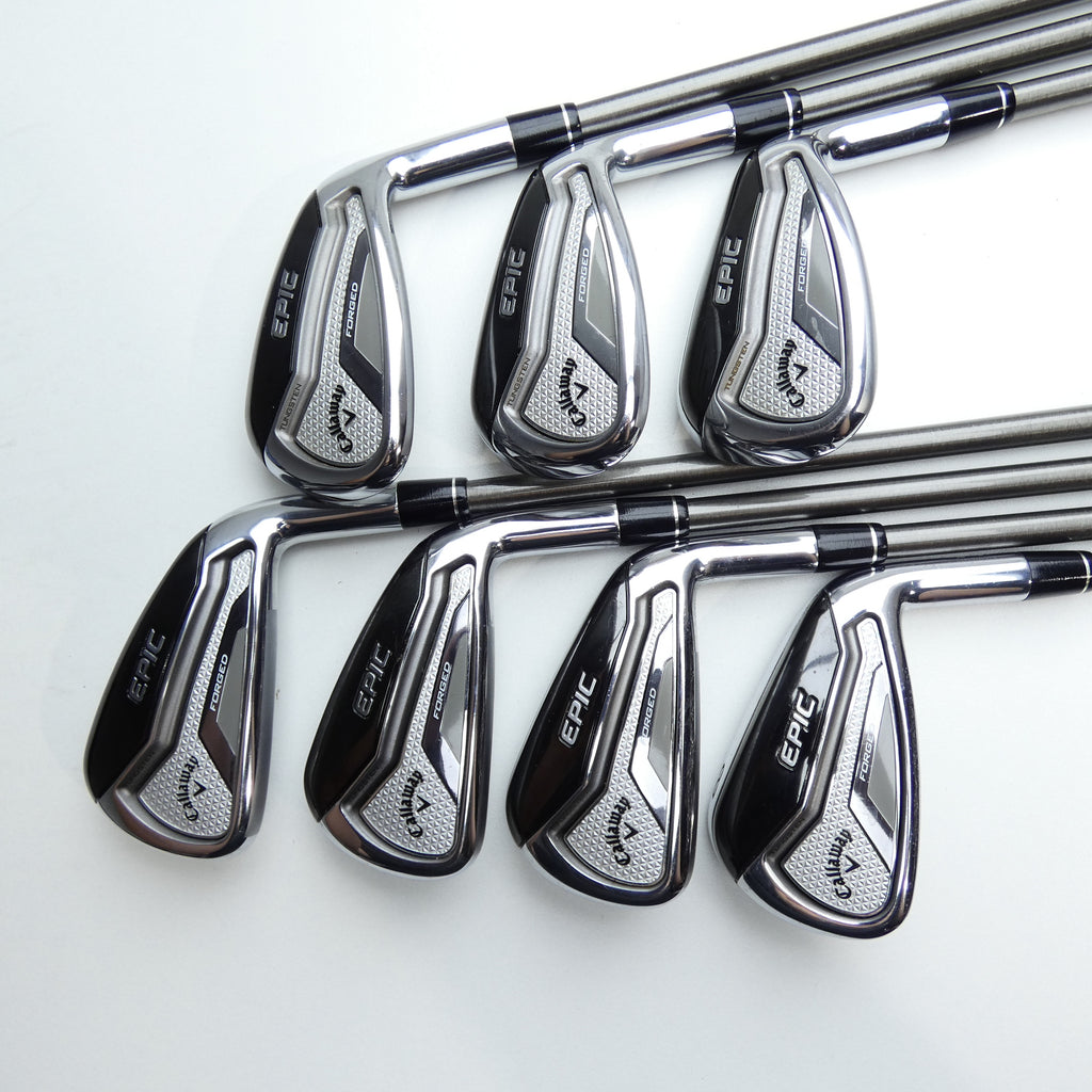 Used Callaway Epic Forged 19 Iron Set / 5 - PW + AW / Regular Flex