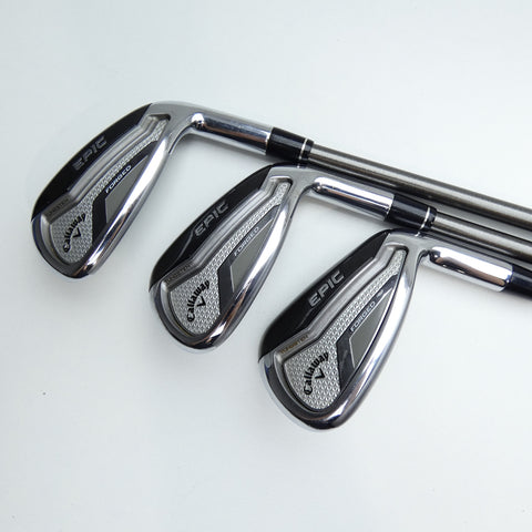 Used Callaway Epic Forged 19 Iron Set / 5 - PW + AW / Regular Flex
