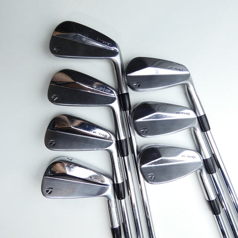 Used TaylorMade P7MB 2020 Iron Set / 4 - PW / Stiff Flex