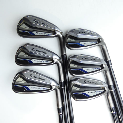 Used TaylorMade SpeedBlade Iron Set / 5 - PW / A Flex