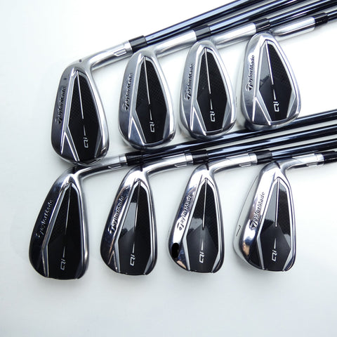 Used TaylorMade Qi Iron Set / 4 - PW + AW / Regular Flex