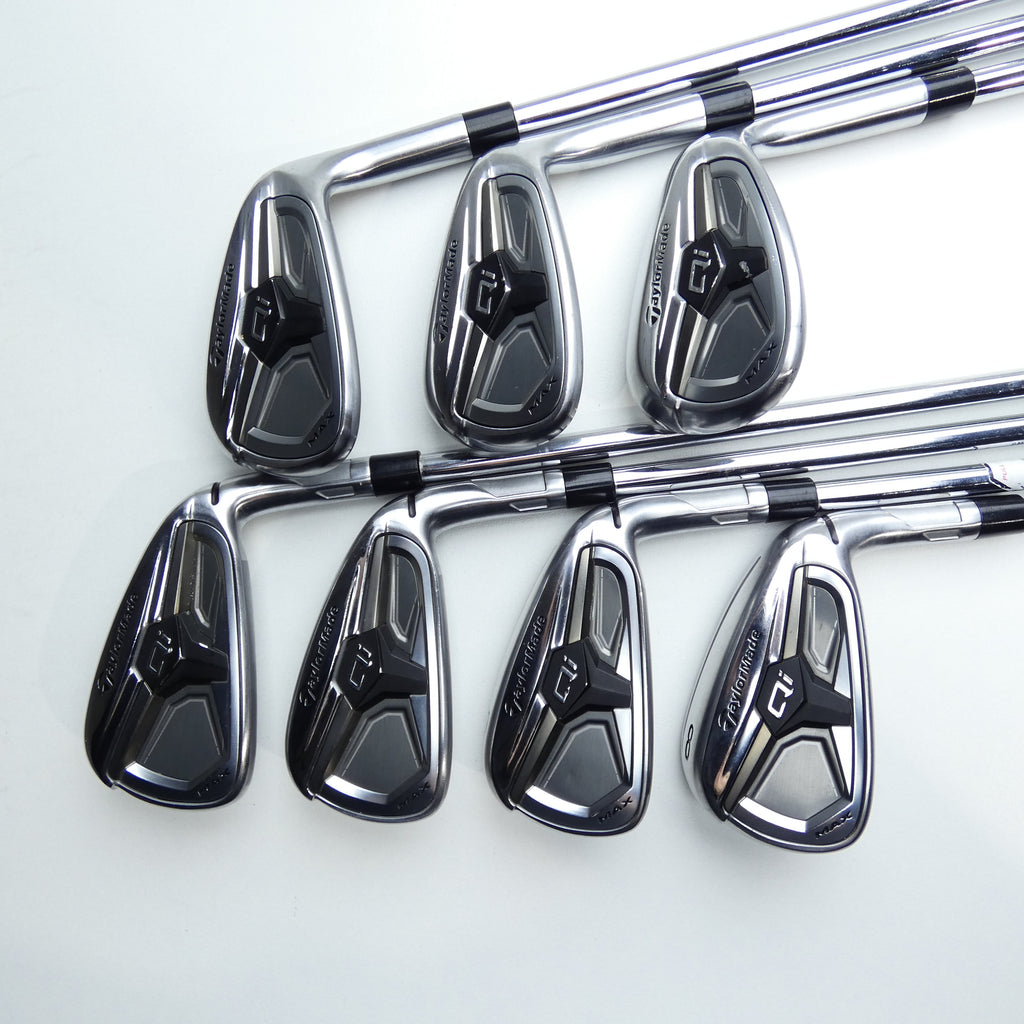 Used TaylorMade Qi Max Iron Set / 5 - SW / Regular Flex