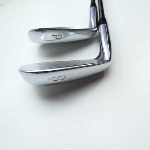 Used Mizuno MP-20 Iron Set / 6 - PW / Stiff Flex