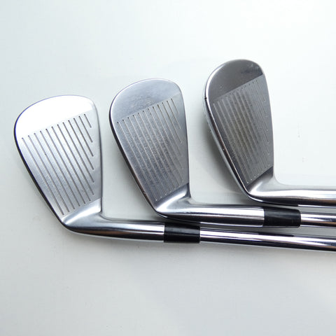 Used Mizuno MP-20 Iron Set / 6 - PW / Stiff Flex