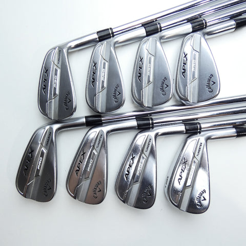 Used Callaway Apex Pro 24 Iron Set / 3 - PW / X-Stiff Flex