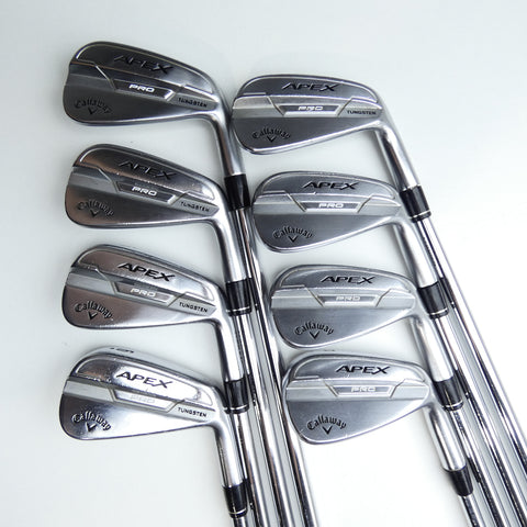 Used Callaway Apex Pro 24 Iron Set / 3 - PW / X-Stiff Flex