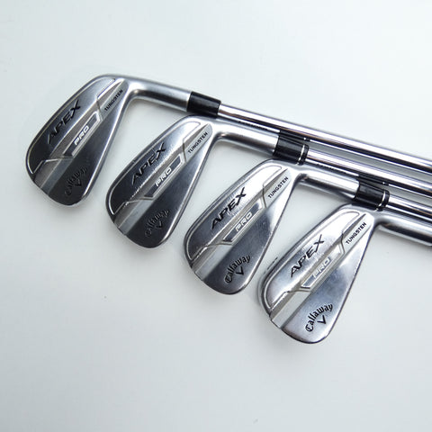 Used Callaway Apex Pro 24 Iron Set / 3 - PW / X-Stiff Flex