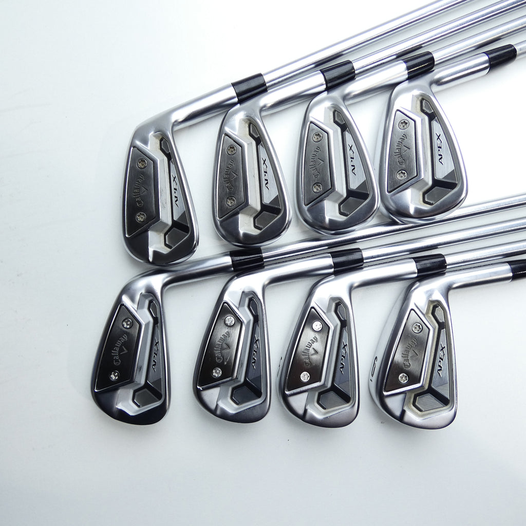 Used Callaway Apex TCB Iron Set / 3 - PW / Stiff Flex