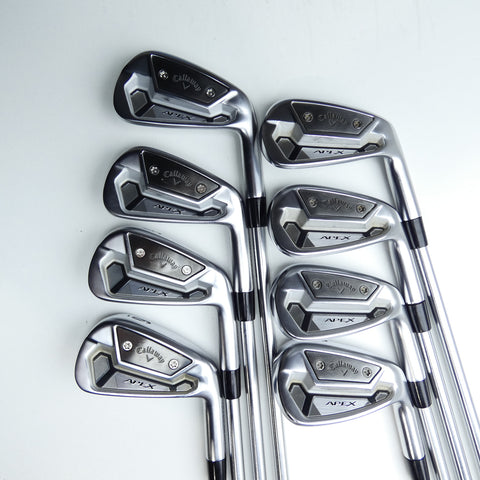 Used Callaway Apex TCB Iron Set / 3 - PW / Stiff Flex