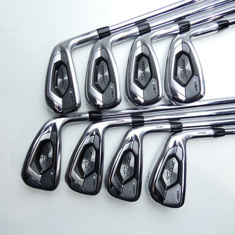 Used Titleist AP3 718 Iron Set / 3 - PW / Stiff Flex